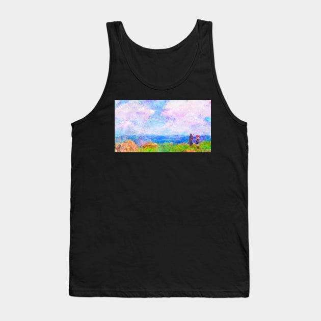 Dragon Quest XI Intro Impressionist Painting Tank Top by BonBonBunny